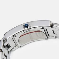 Audemars Piguet Blue Stainless Steel Diamond Promesse 67259ST.ZZ.1156ST03 Women's Wristwatch 20 mm
