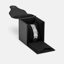 Audemars Piguet Blue Stainless Steel Diamond Promesse 67259ST.ZZ.1156ST03 Women's Wristwatch 20 mm