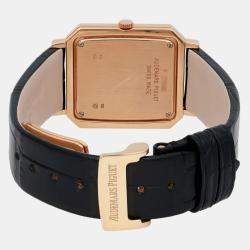 Audemars Piguet Cream Diamond Rose Gold 150680R.ZZ.D001CR.01 Manual Winding Women's Wristwatch 29 mm