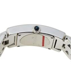 Pre Owned Audemars Piguet Blue Stainless Steel Diamond Promesse 67259ST.ZZ.1156ST03 Women's Wristwatch 36 mm x 20 mm