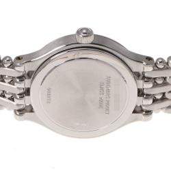 Pre Owned Audemars Piguet White Diamonds 18K White Gold Classique Vintage 66391BC Women's Wristwatch 22.5 mm