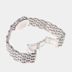 Pre Owned Audemars Piguet White Diamonds 18K White Gold Classique Vintage 66391BC Women's Wristwatch 22.5 mm