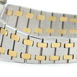 Pre Owned Audemars Piguet Grey 18K Yellow Gold And Stainless Steel Royal Oak Women's Wristwatch 26 mm