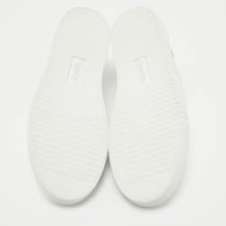 Pre Owned Axel Arigato White Leather Clean 90 Sneakers Size 38