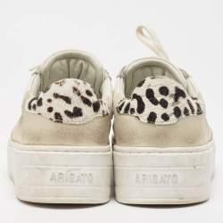 Axel Arigato Multicolor Suede and Leather Low Top Sneakers Size 36