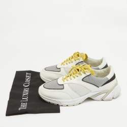 Axel Arigato Multicolor Leather and Mesh Marathon Sneakers Size 40