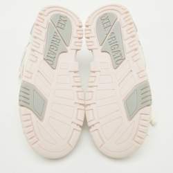 Axel Arigato White/Light Pink Leather Area Low Top Sneakers Size 37