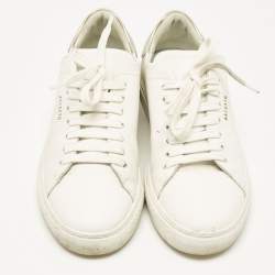 Axel Arigato White/Gold Leather Clean 90 Sneakers Size 39