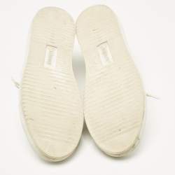 Axel Arigato White/Gold Leather Clean 90 Sneakers Size 39