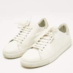 Axel Arigato White/Gold Leather Clean 90 Sneakers Size 39