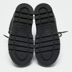Axel Arigato Black Nylon and Rubber Cryo Ankle Length Boots Size 39