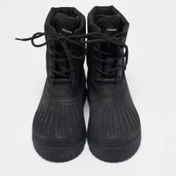Axel Arigato Black Nylon and Rubber Cryo Ankle Length Boots Size 39