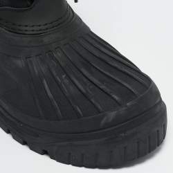 Axel Arigato Black Nylon and Rubber Cryo Ankle Length Boots Size 39