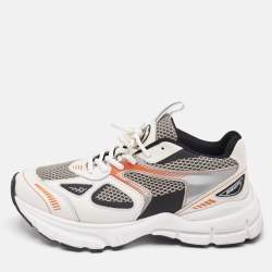 Axel Arigato Multicolor Leather and Mesh Marathon Runner Sneakers Size 38