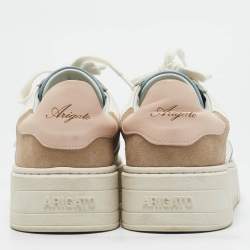 Axel Arigato Multicolor Suede and Leather Low Top Sneakers Size 40
