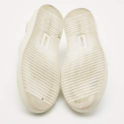 Axel Arigato White Leather Clean 90 Low Top Sneakers Size 38