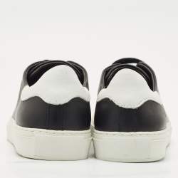 Axel Arigato Black/White Leather Clean 90 Low Top Sneakers Size 38