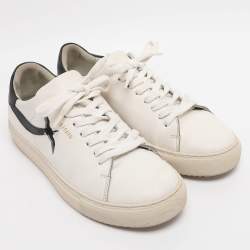 Pre Owned Axel Arigato White Leather Clean 90 Bee Bird Low Top Sneakers Size 39