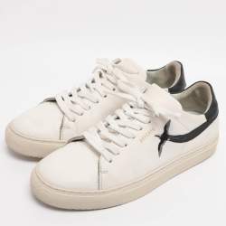 Pre Owned Axel Arigato White Leather Clean 90 Bee Bird Low Top Sneakers Size 39