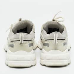 Pre Owned Axel Arigato Tricolor Mesh and Nubuck Leather Marathon Runner Lace Up Sneakers Size 38