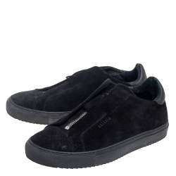 Axel Arigato Black Suede Clean 90 Zip Sneakers Size 37