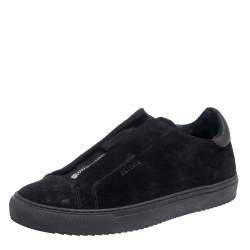 Axel Arigato Black Suede Clean 90 Zip Sneakers Size 37 Axel 