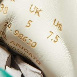 Axel Arigato Beige Leather and Suede Clean 90 Triple Sneakers Size 38