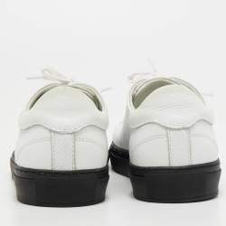 Pre Owned Axel Arigato White Leather Low Top Sneakers Size 36