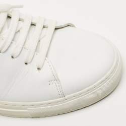 Axel Arigato White Leather Low Top Sneakers Size 39