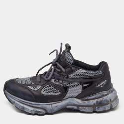 Axel Arigato Grey/Blue Mesh and Leather Marathon R Trail Sneakers Size 39