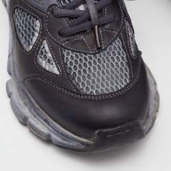 Axel Arigato Grey/Blue Mesh and Leather Marathon R Trail Sneakers Size 39