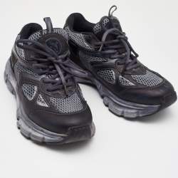 Axel Arigato Grey/Blue Mesh and Leather Marathon R Trail Sneakers Size 39