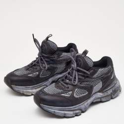 Axel Arigato Grey/Blue Mesh and Leather Marathon R Trail Sneakers Size 39