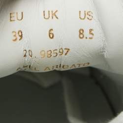 Axel Arigato White Leather Clean 90 Bee Bird Low Top Sneakers Size 39