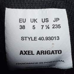 Axel Arigato Tricolor Leather and Mesh Marathon Runner Sneakers Size 38