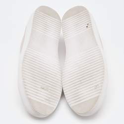 Pre Owned Axel Arigato Pink Leather Clean Low Top Sneakers Size 38