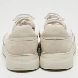 Pre Owned  Axel Arigato White Leather and Suede Genesis Vintage Sneakers Size 39