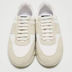Pre Owned  Axel Arigato White Leather and Suede Genesis Vintage Sneakers Size 39