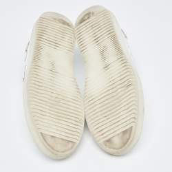 Axel Arigato White Leather Clean 90 Bee Bird Low Top Sneakers Size 39