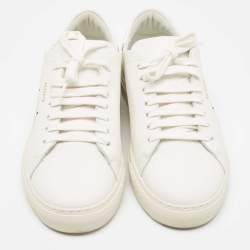 Axel Arigato White Leather 90 Bird Low Top Sneakers Size 42