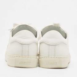 Axel Arigato White Leather 90 Bird Low Top Sneakers Size 42