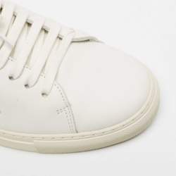Axel Arigato White Leather 90 Bird Low Top Sneakers Size 42