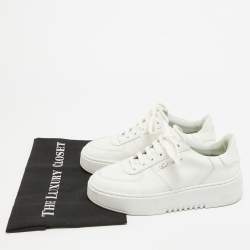 Axel Arigato White Leather Orbit Sneakers Size 37