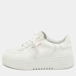 Axel Arigato White Leather Orbit Sneakers Size 37