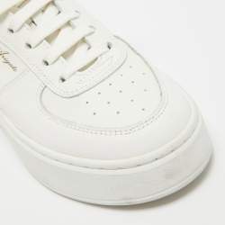Axel Arigato White Leather Orbit Sneakers Size 37