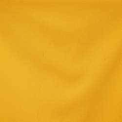 Badgley Mischka Yellow Crepe Puff Sleeve Marigold Gown M