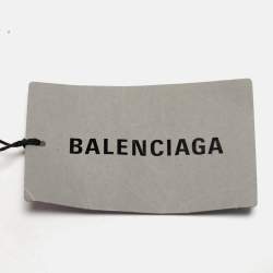 مملوكة مسبقًا Balenciaga Pink Logo Embroidered Cotton Baseball Cap S