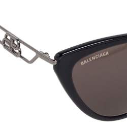 Balenciaga Black BB0052S Cat Eye Sunglasses