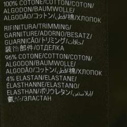 Pre Owned Balenciaga Black Logo Studded Cotton Knit Oversized Unisex T-Shirt M