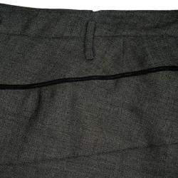 Balenciaga Ruffle Hem Pencil Skirt M
